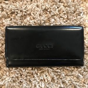 Gucci Women's Black Wallet, Patent Leather